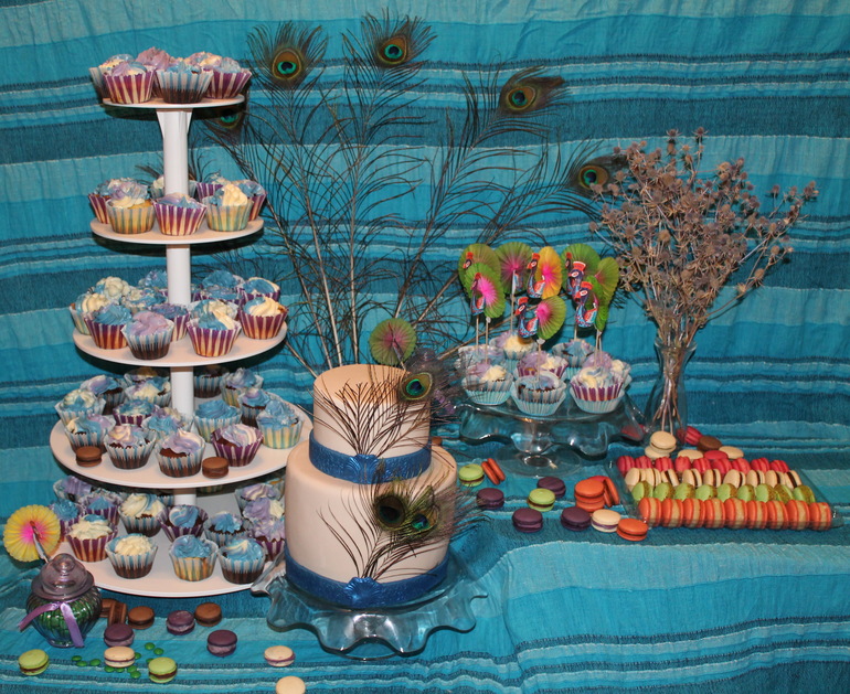 Кенди-бар павлины.