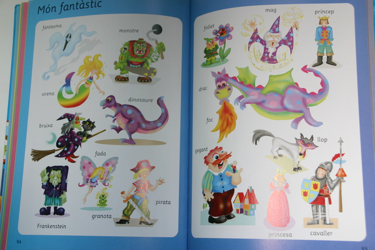 lES meves primeres 1000 paraules il lustrades.