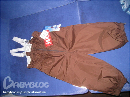 пристрою новый зимний очень теплый полукомбинезон Lenne