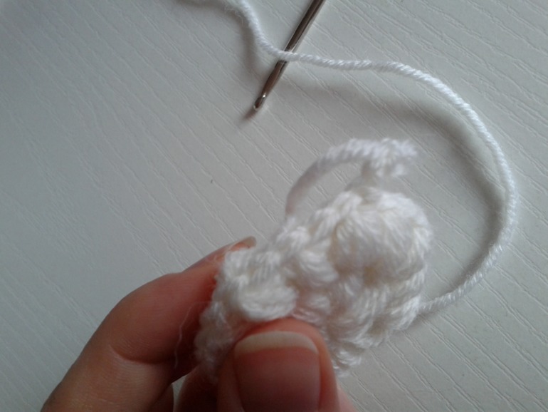 Пышные столбики. Как я их вяжу)))