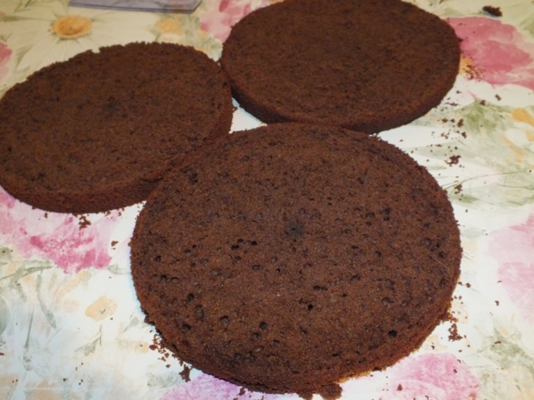 Шоколадный бисквит