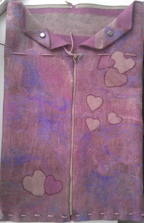 Зимний конвертик - трансформер. Валяный!