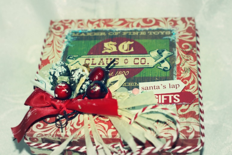 Новогодняя коробочка для подарка