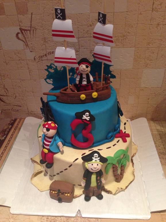 Тортик для самого главного заказчика! Для моего сынули:)))