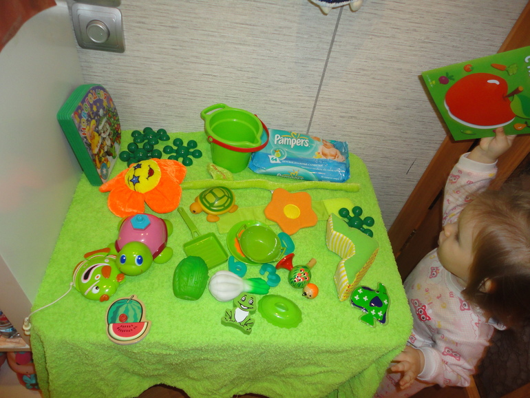 ТД ЗЕЛЕНЫЙ цвет и сказка РЕПКА