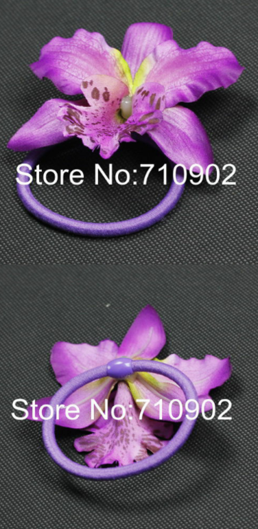 Резинки с большими орхидеями, цена 30 руб/ шт!
