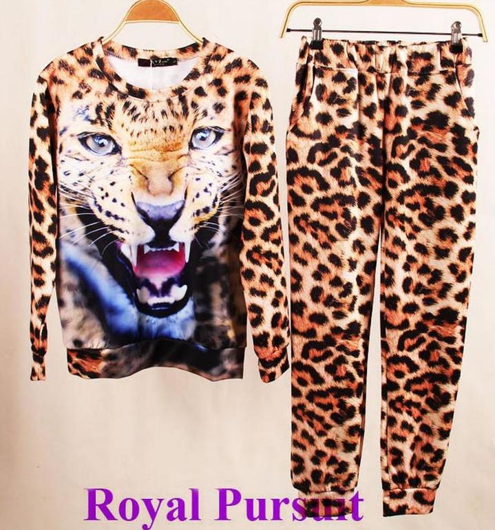 Леопардовый костюм, цена 1590 руб! Сразу на ваш адрес! Хит!