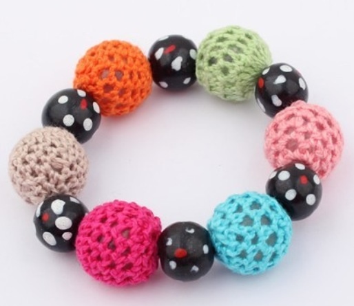 Яркие браслетики, цена 85 руб!