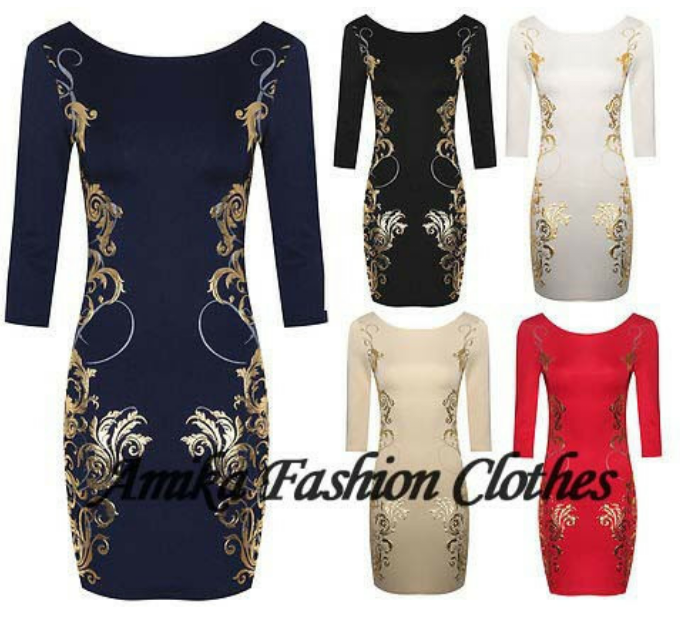 оригинальные платья с золотым узором, цена 995 руб! сразу на ваш адрес!