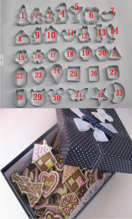 формы для печенья, цена 35 руб!