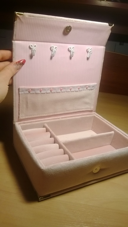 2 шкатулки для ювелирных украшений
