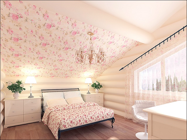 Обалденный белый деревянный дом:)