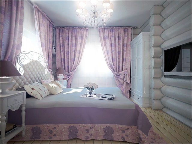 Обалденный белый деревянный дом:)