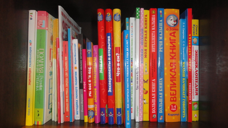 Ромашкины книжные полочки)