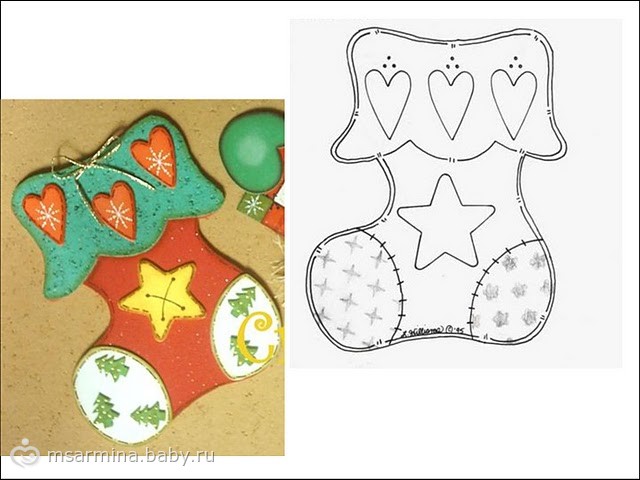 СП "Игрушки из фетра к НГ" ЭТАП №1