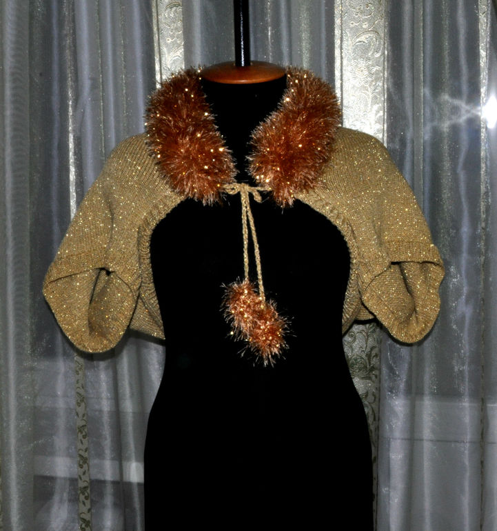 Золотое болеро "Мишура"