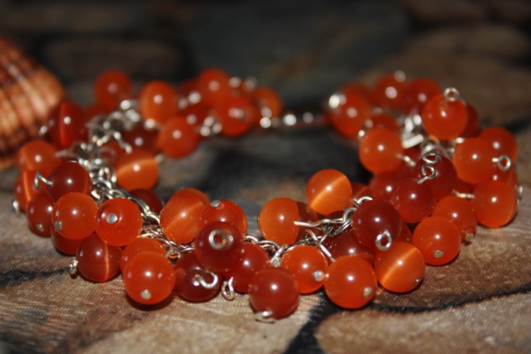 Браслеты из кожи с натуральными камнями. Новая коллекция!!! СКИДКИ!!!!!!