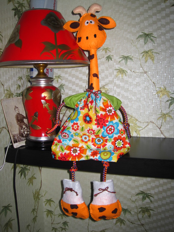 Наш новый друг, Жираф.