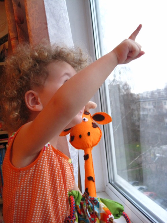 Наш новый друг, Жираф.