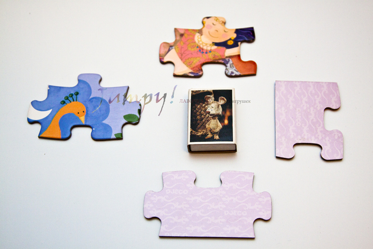 Красивые качественные пазлы в больших подарочных коробках Djeco по 689 руб!