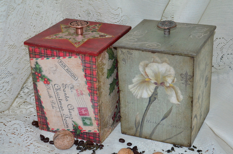 Сотворились коробушки)