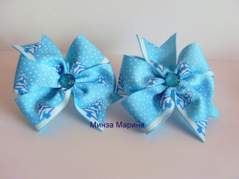 Новогодние бантики