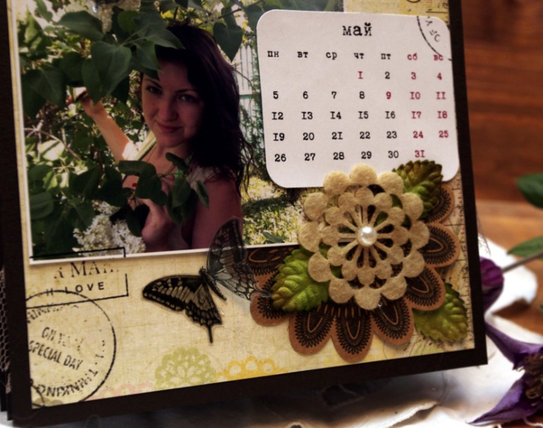 Календарик с фото - 2014
