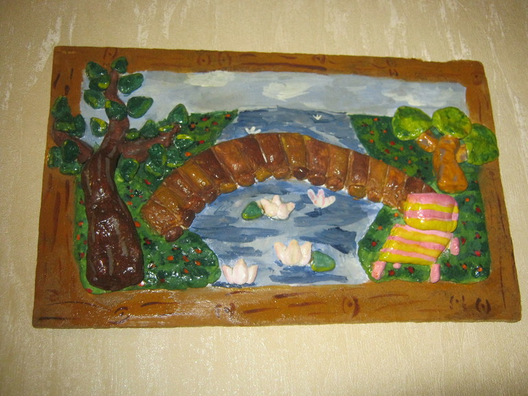 Покажу заодно и моей дочи работы