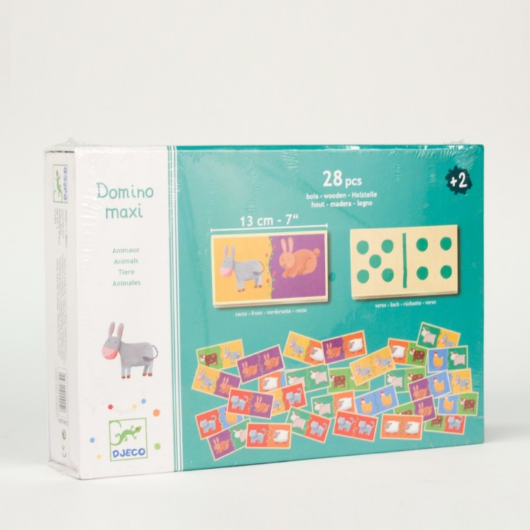 Пристрою Новые игрушки DJECO Макси домино ,  Тропическая рыбалка, Дер. Магниты Ферма, Пазлы