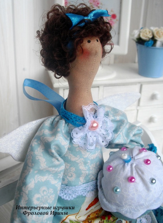 Кухарочка в бирюзовой гамме