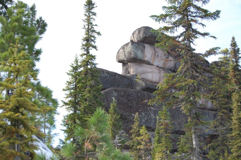 Развалины в Горной Шории