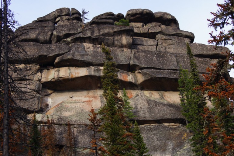 Развалины в Горной Шории