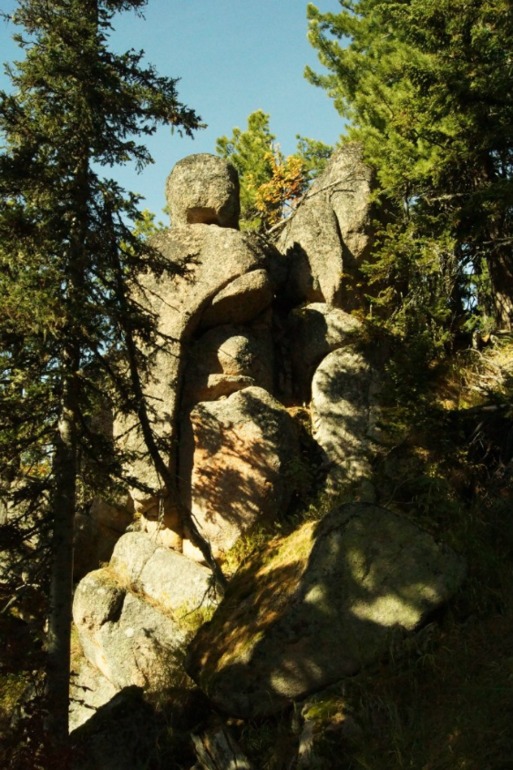 Развалины в Горной Шории