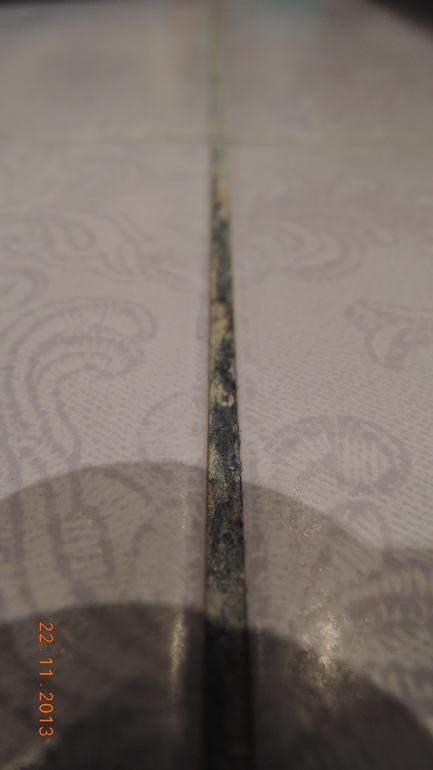 затирка на полу в туалете