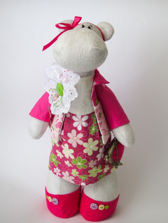 Бегемотик Малинка Продается