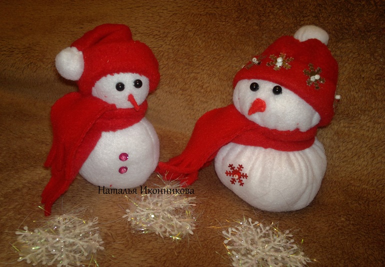 Снеговички.