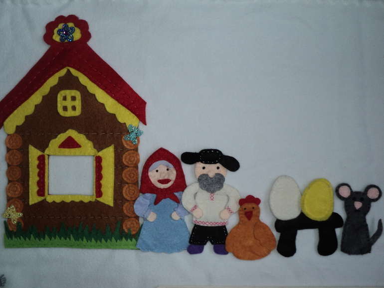 Ровно месяц шью фетрушки для дочки))) фотоотчет