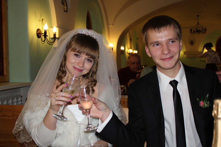 Третья годовщина венчания!