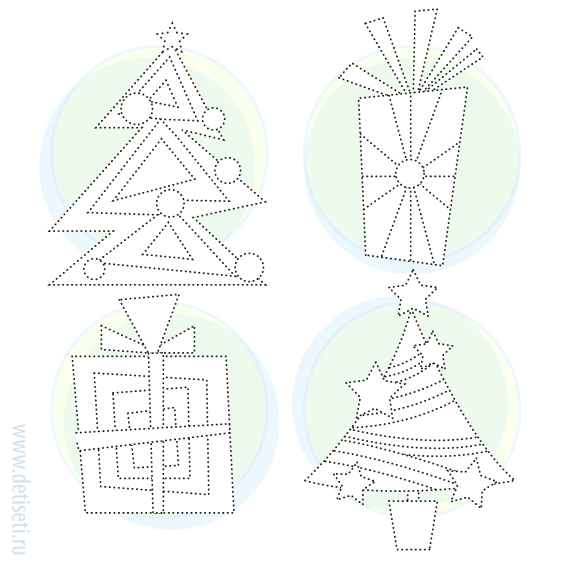 Новогодние обводилки