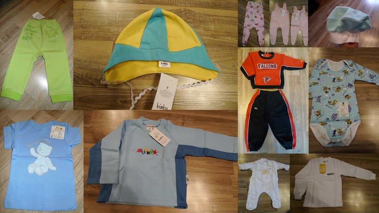 Новая одежда для девочек и мальчиков от 56 до 116 размера