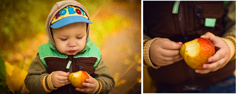 Детский фотопроект Baby pear