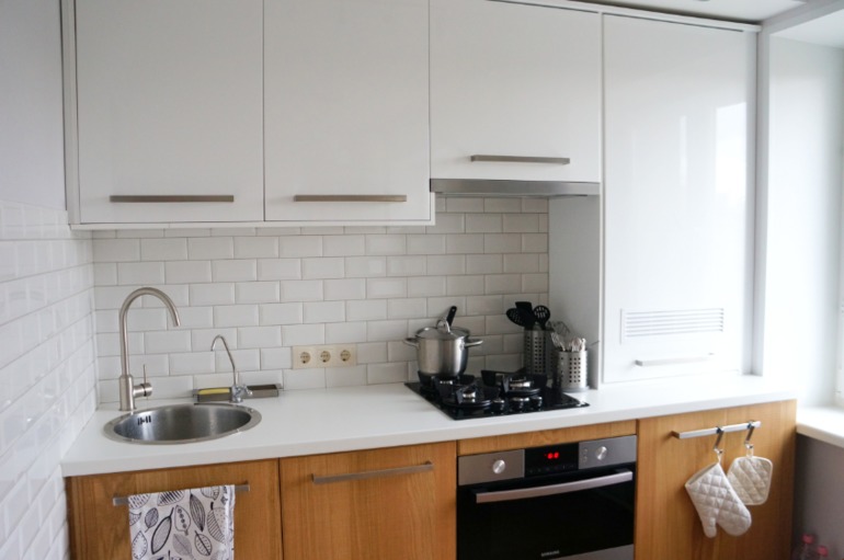 Кухня. Из хрущевки в 2 bedroom apartment