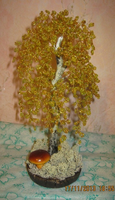 Золотая осень....березка