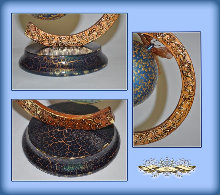 Интерьерные новогодние шары.