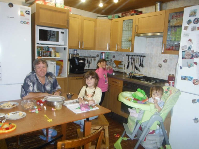 Снова про кухню