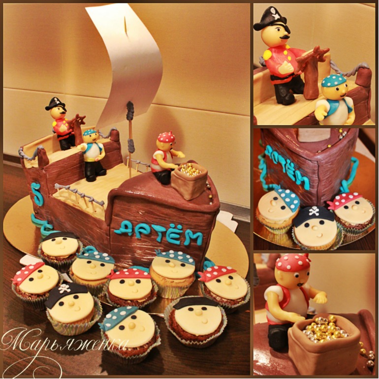 Пираты на корабле + капики