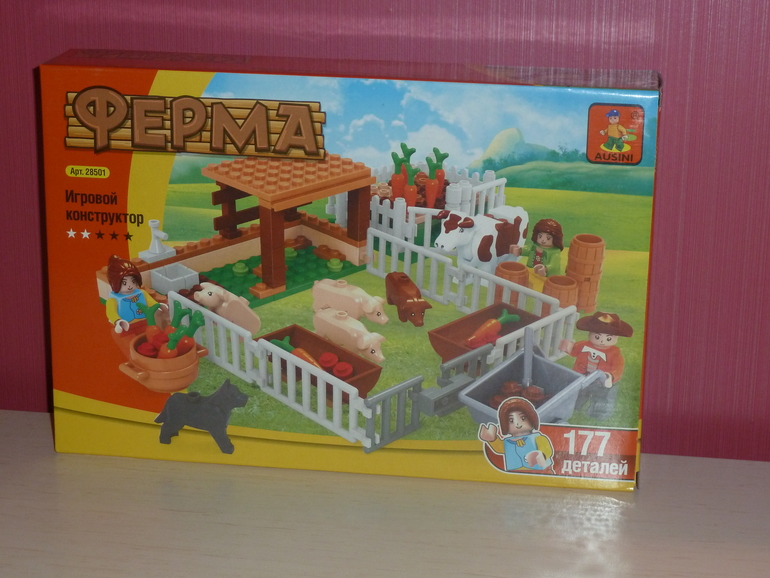 Игровой конструктор Ausini Ферма. Новый.