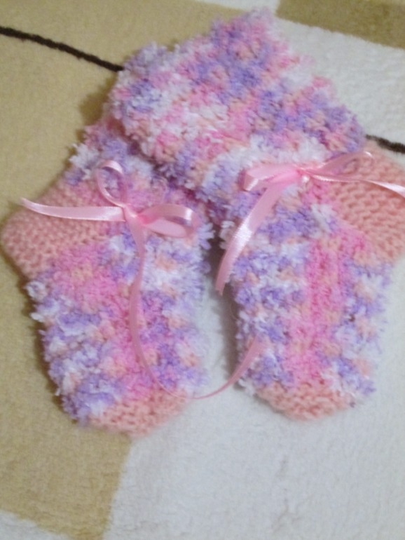 Вот такие нежные носочки в подарок одной ББ-шечке