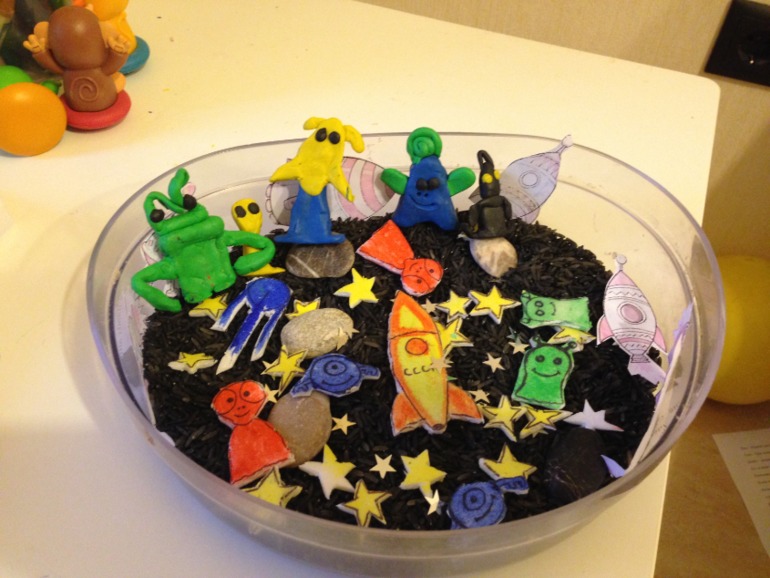 ТН - Космос -3-й день Солнечная система