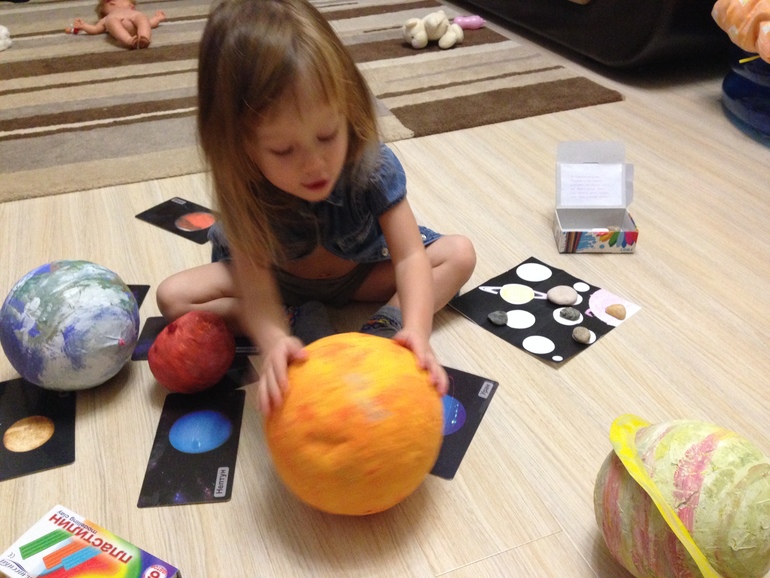 ТН - Космос -3-й день Солнечная система